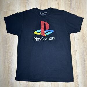 Playstation Logo T-Shirt Official Product Tee Adult Large Size